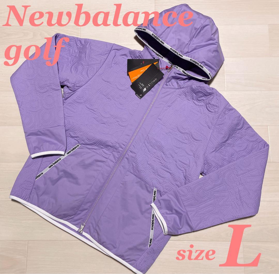 まーめ ニューバランス ゴルフ レディース キルト フルジップ フーディー