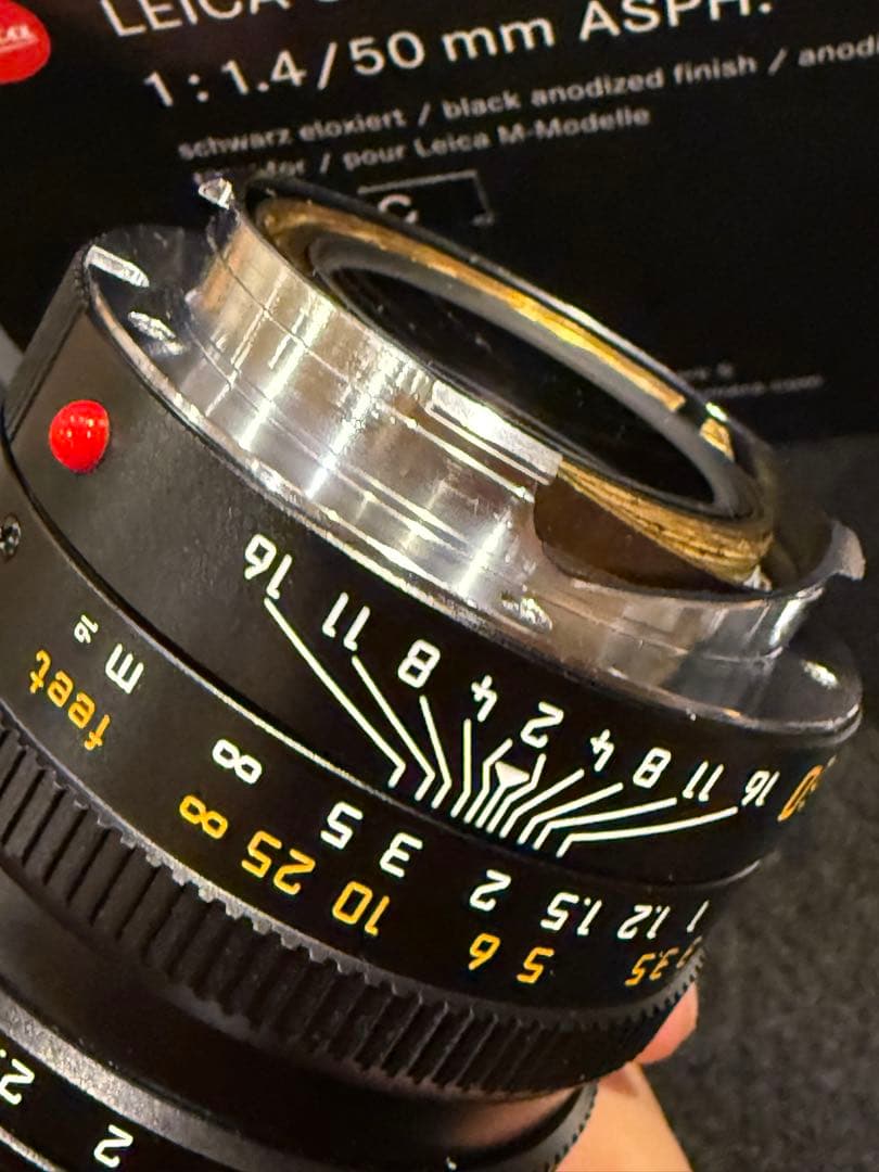 【極美品】LEICA SUMMILUX-M 50mm f/1.4 ASPH.
