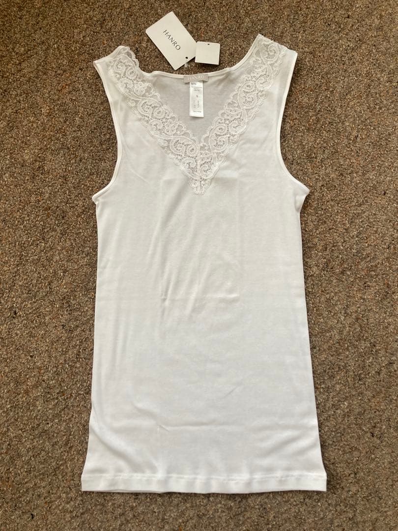 HANROハンロタンクトップ S ホワイト