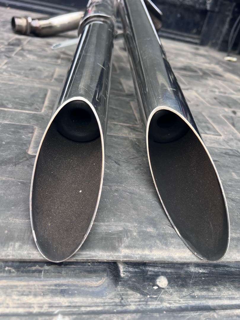 マグナ250 ハリケーンスラッシュカットマフラー