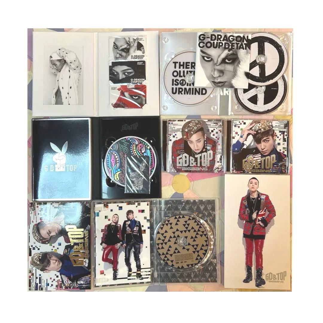 G-DRAGON GD&TOP BIGBANG CD DVD まとめ売り