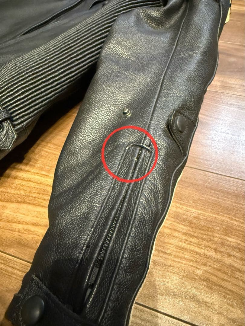 【最終値下げ！】　BATES レザー ジャケット ロングビーチ カリフォルニア