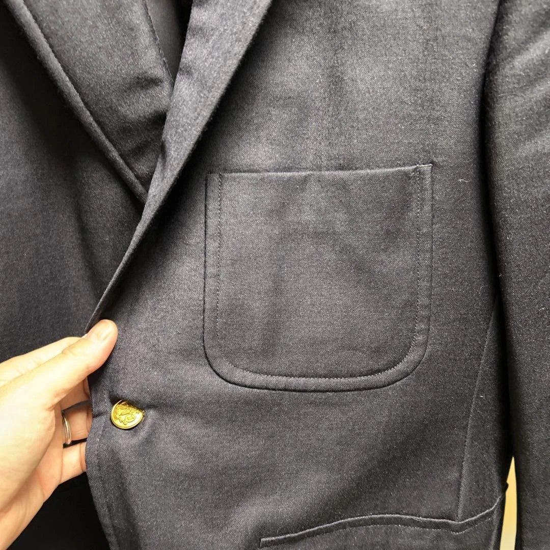 サウスウィック ケンブリッジ ネイビーブレザー 紺ブレ 38SH