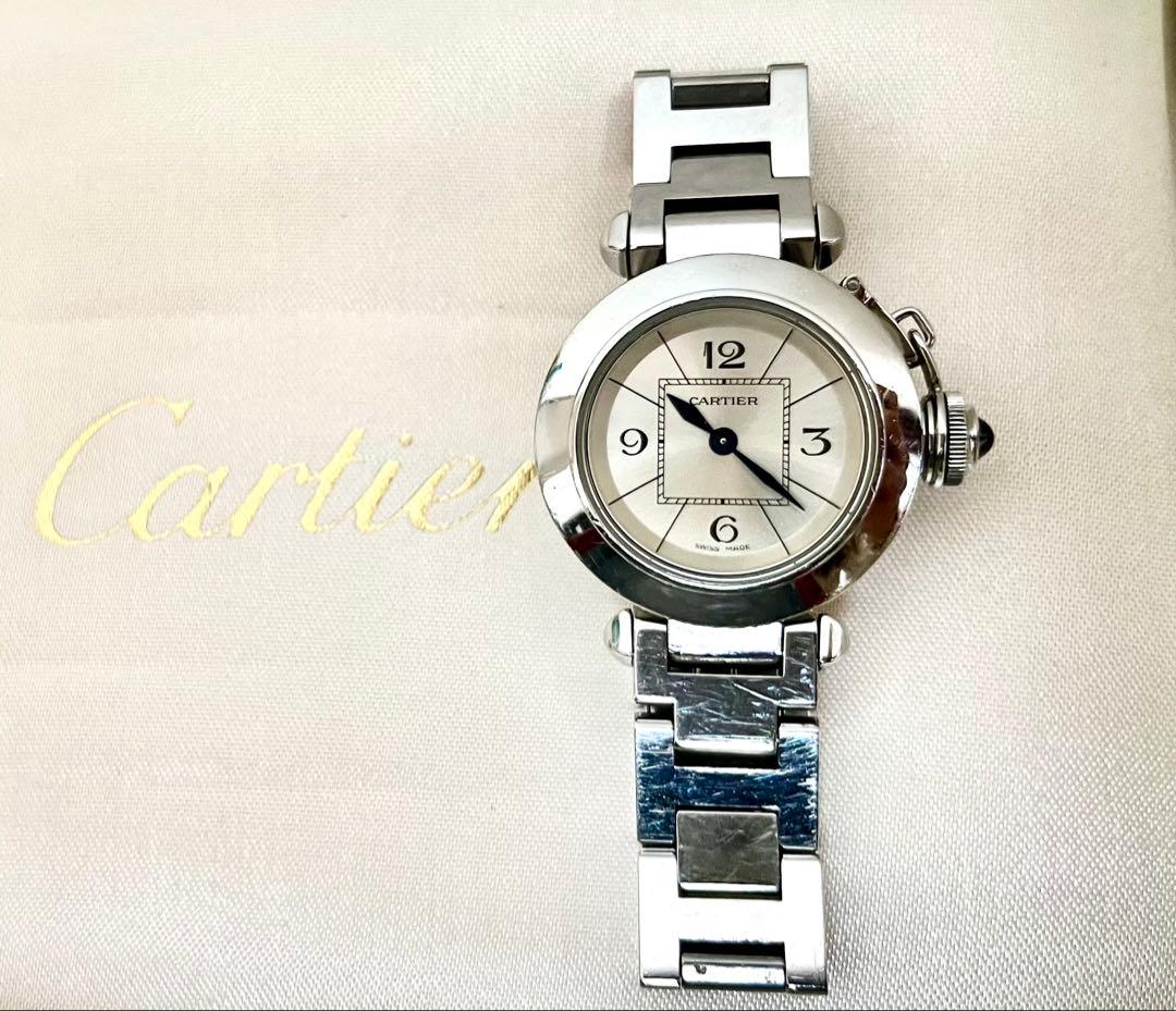 カルティエ Cartier ミスパシャ W3140007 腕時計 シルバー