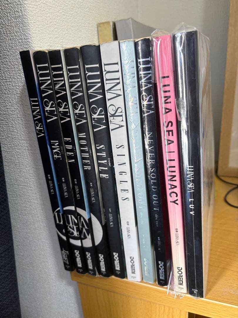 LUNA SEAバンドスコアLUNACY 10冊セット