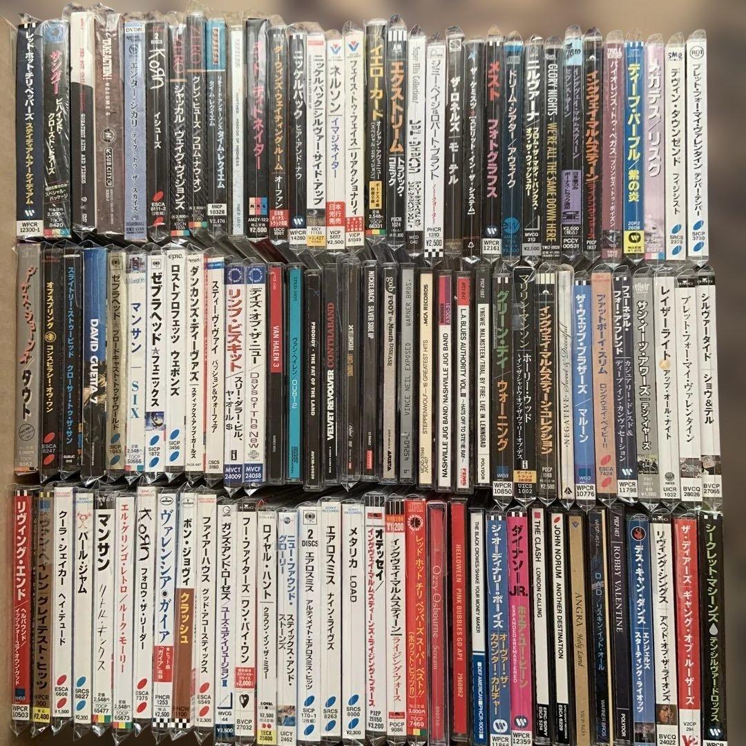 ハードロック、メタル パンクなどCD まとめて100枚以上セット
