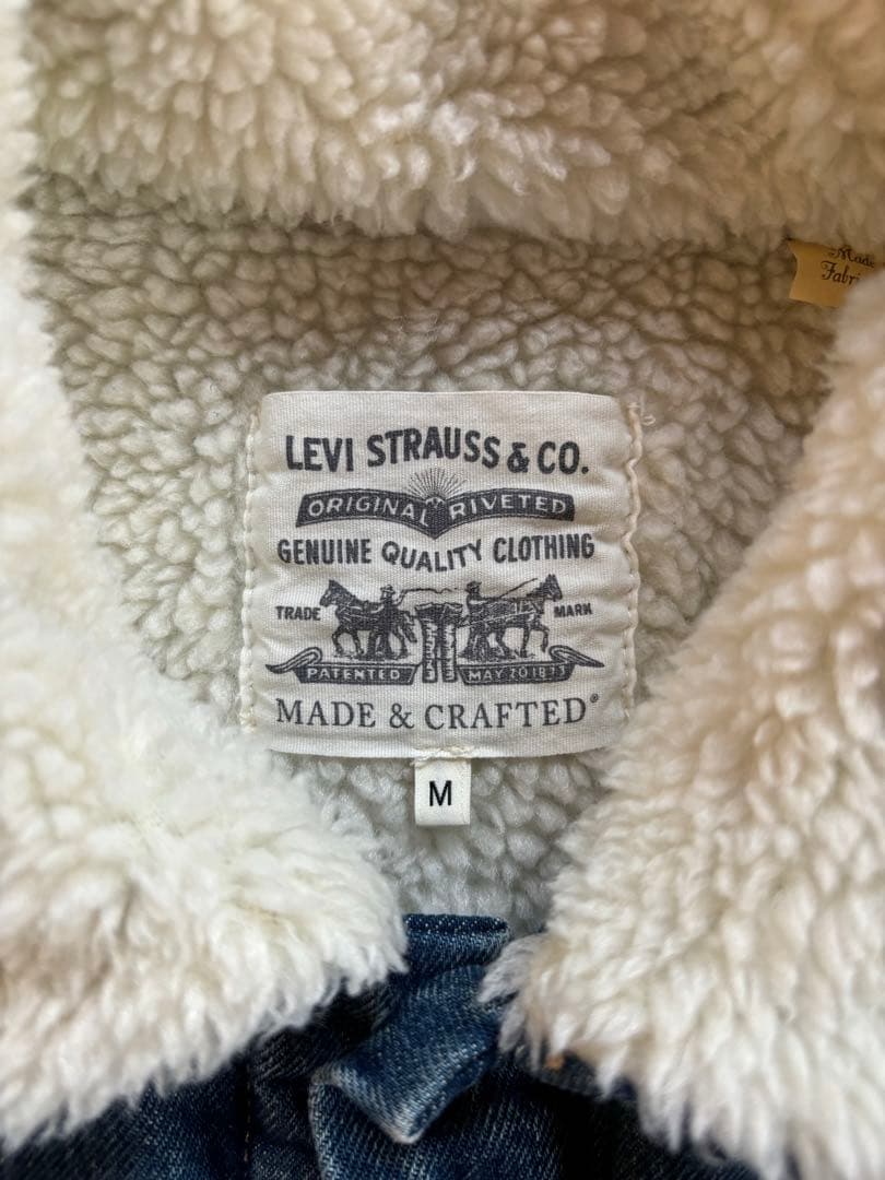 リーバイス　デニムベスト　ジレ　オーガニックコットン