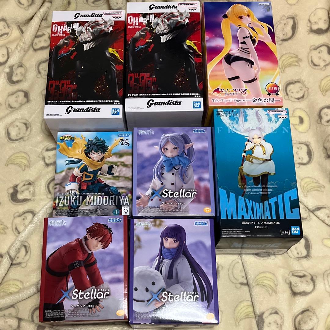 フィギュア　新作　まとめ売り　ダンダダン　ヒロアカ　フリーレン　ToLOVEる