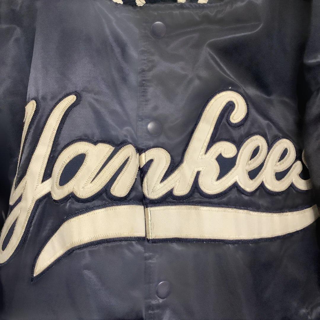 Yankees スタジャン ネイビーLサイズ