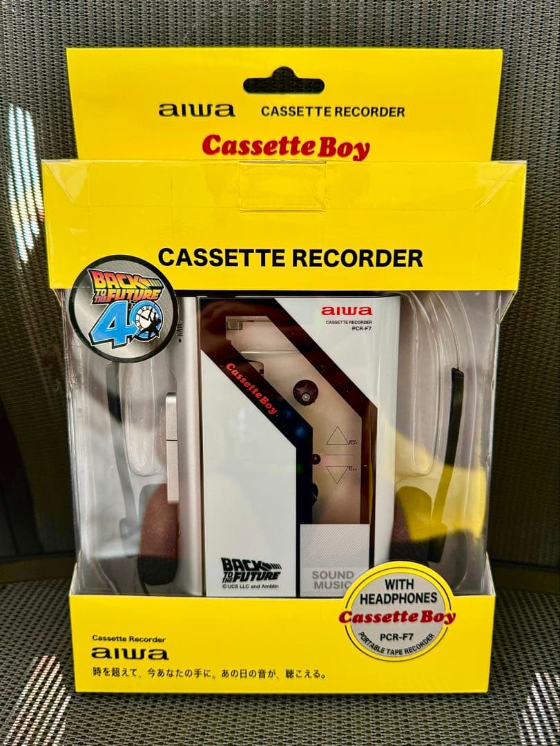 Back To The Future バックトゥザフューチャーカセットプレイヤー