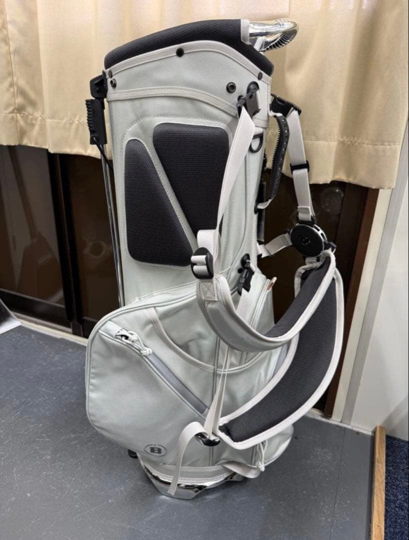【極美品】BRIEFING GOLF CR-4 #04 メタリックキャディバッグ