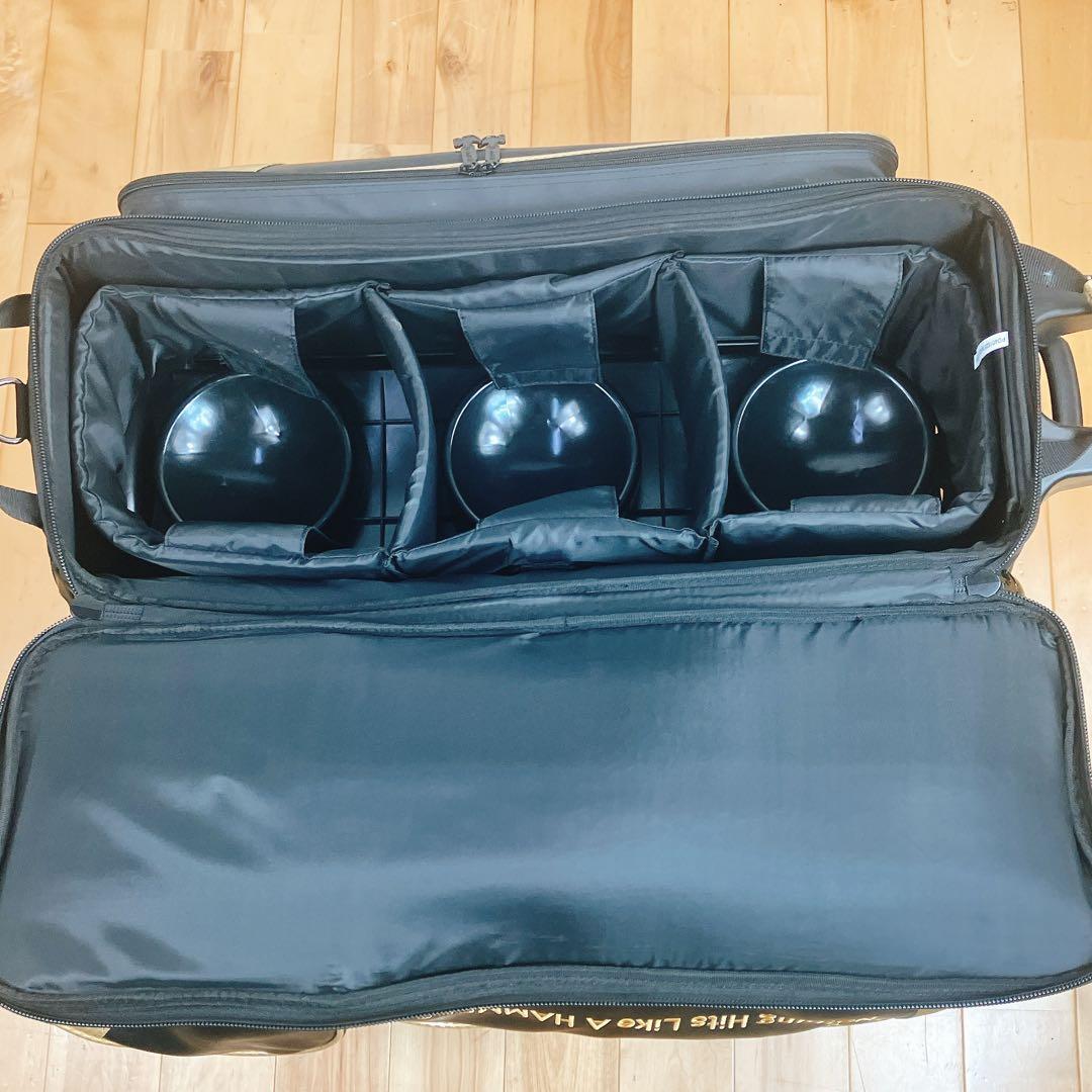 HAMMER ハンマー　ボウリングバッグ 3個入りカート