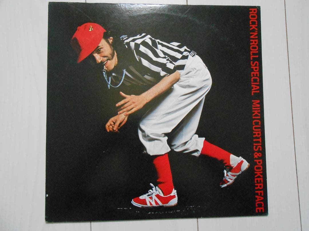 MIKI CURTIS 　ミッキーカーチス LPレコード 矢沢永吉