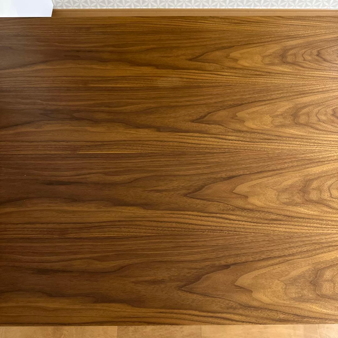 【直接引き取り可】ニトリ 昇降式ダイニングテーブル(ウォルナット)