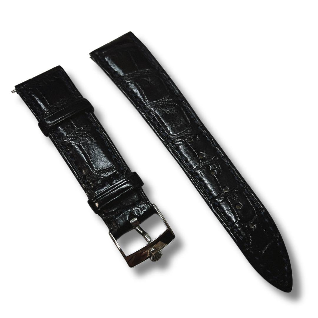 ROLEX尾錠 16mm GENUINE CROCODILEベルト19mm
