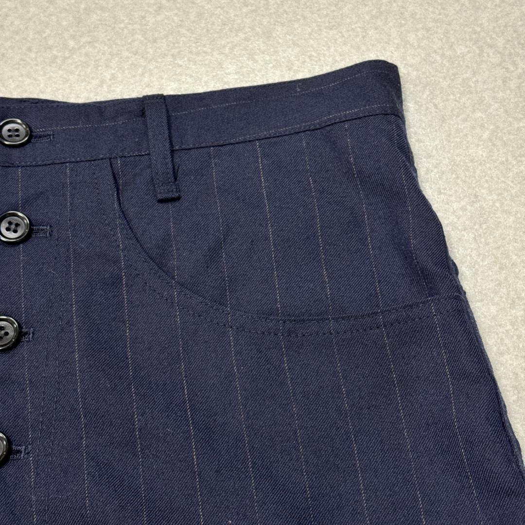 クリストファーネメス NEMETH ウールギャバジン トラウザーズ 立体パンツM