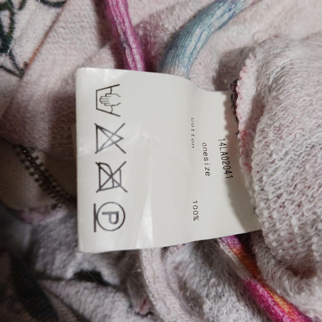 nozomi ishiguro カラフルグラフィティオールインワン スウェット