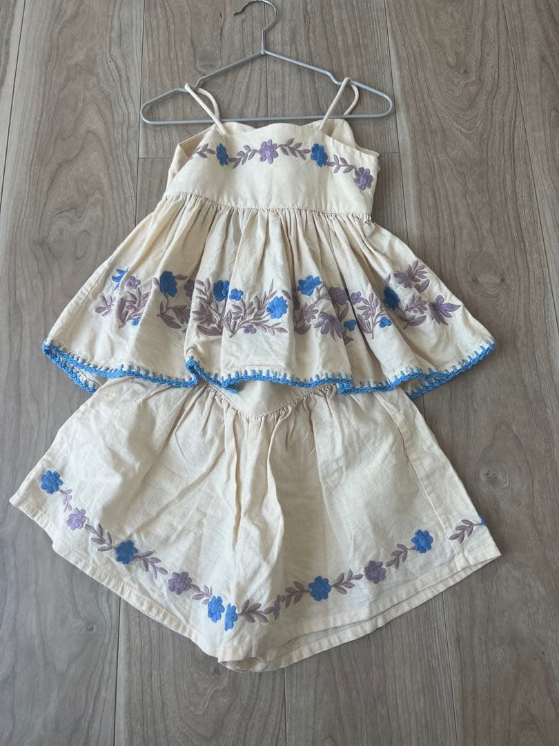 アポリナ apolina 3-5Y 2025ss セットアップ キャミ