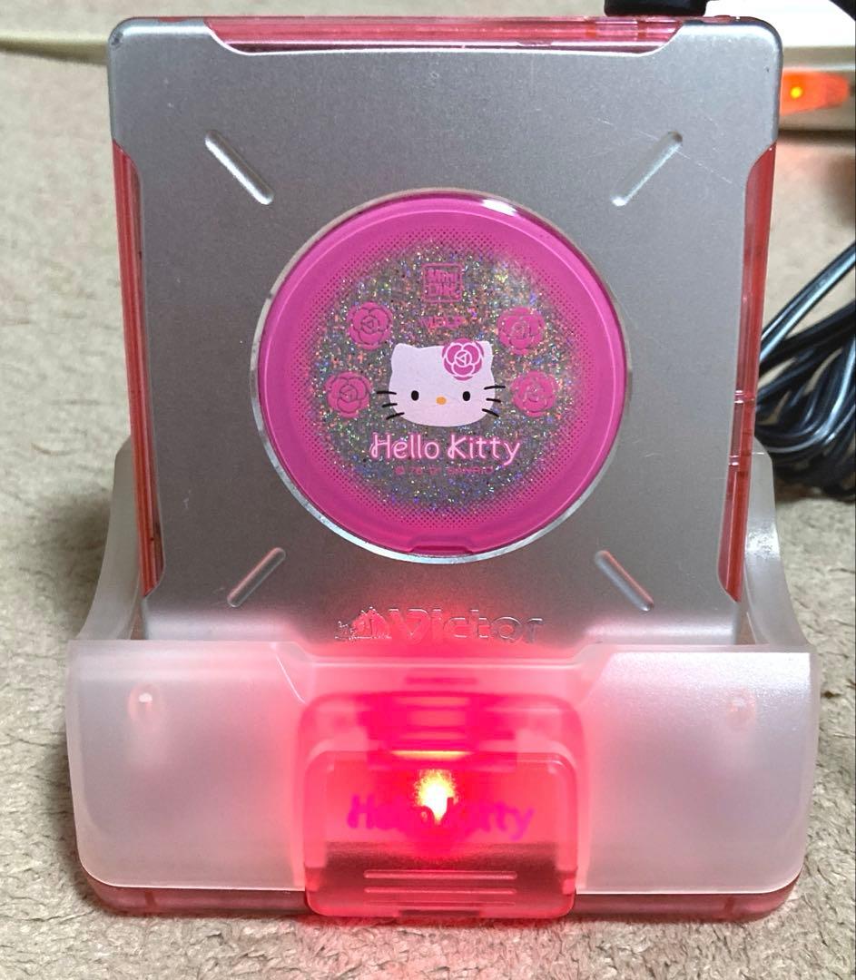 Victor ハローキティ MDウォークマン KT-MD55 動作品