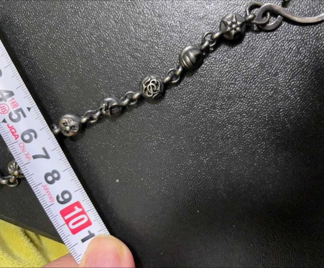 断*中様 ８ボールマルチウォレットチェーン　柄だけ磨き良い状態です！