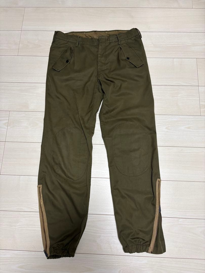 70s-80s イタリア軍 Lampo パラシュートパンツ 当時物 実物