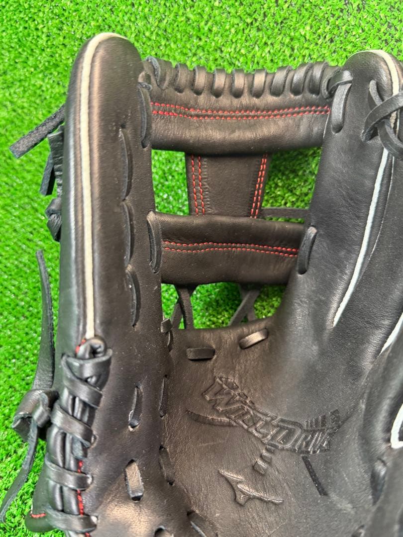 ミズノ　少年軟式　ウィルドライブ レッド　オールラウンド用　サイズM