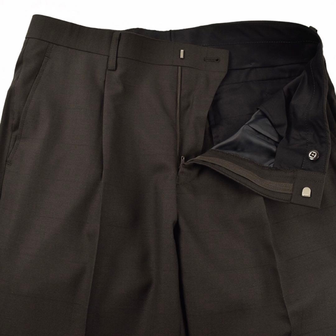 ◆STUDIO by D'URBAN ダーバン◆秋冬 シルク混 茶/A6