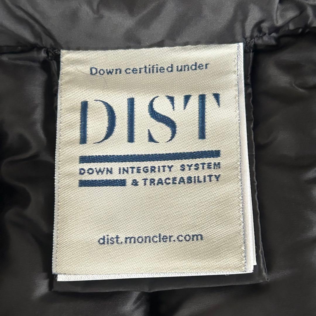 新品同様 モンクレール ライトダウンベスト GLYCO TG0 ブラック