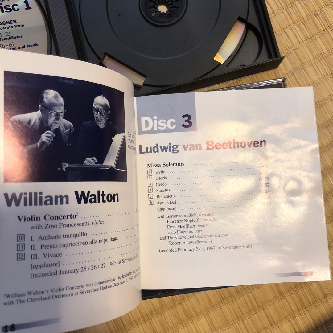 最終値引　クリーブランド管弦楽団自主制作　セル　生誕100周年記念ボックス