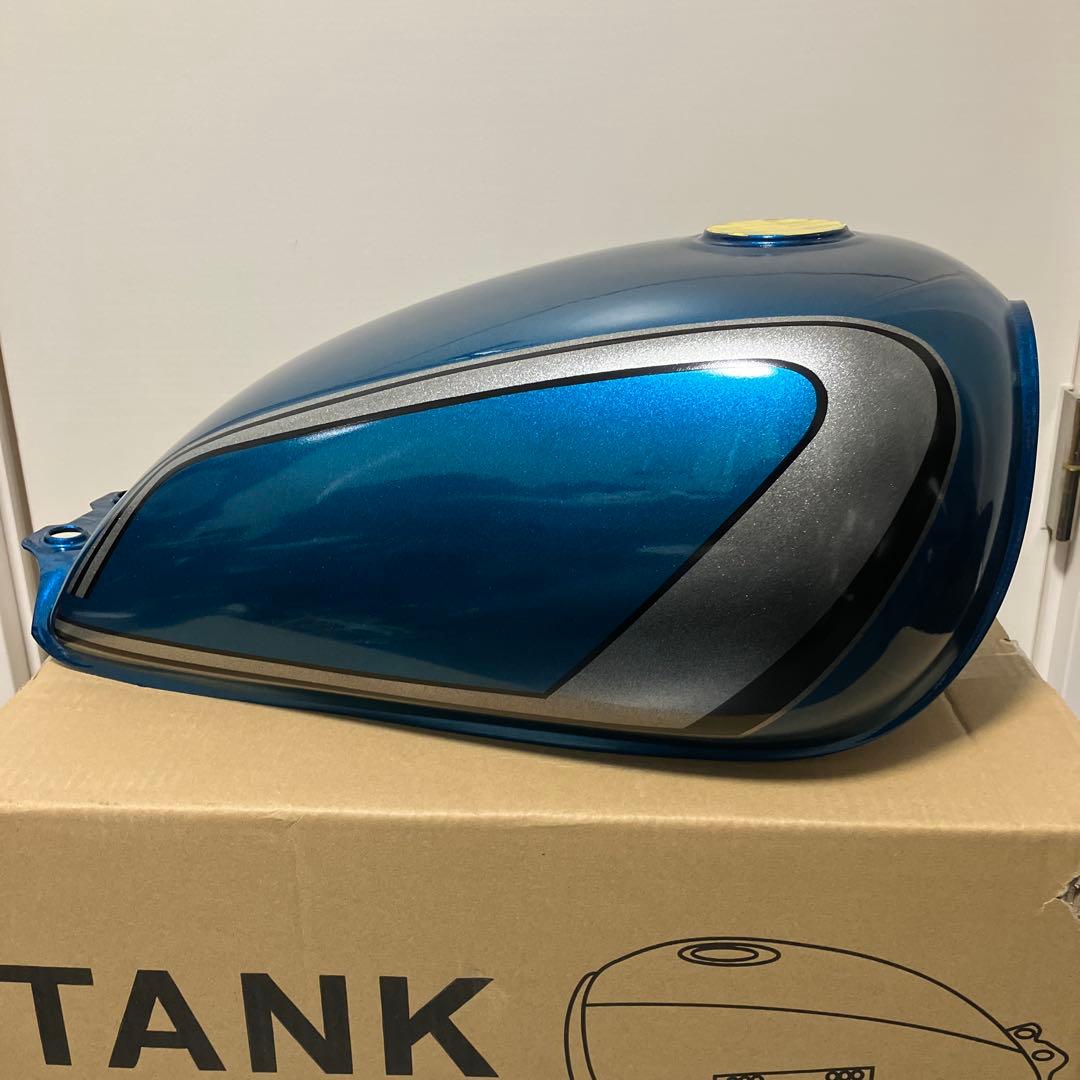 gt380仕様 キャンディブルー GN125H GN125 2F用タンク