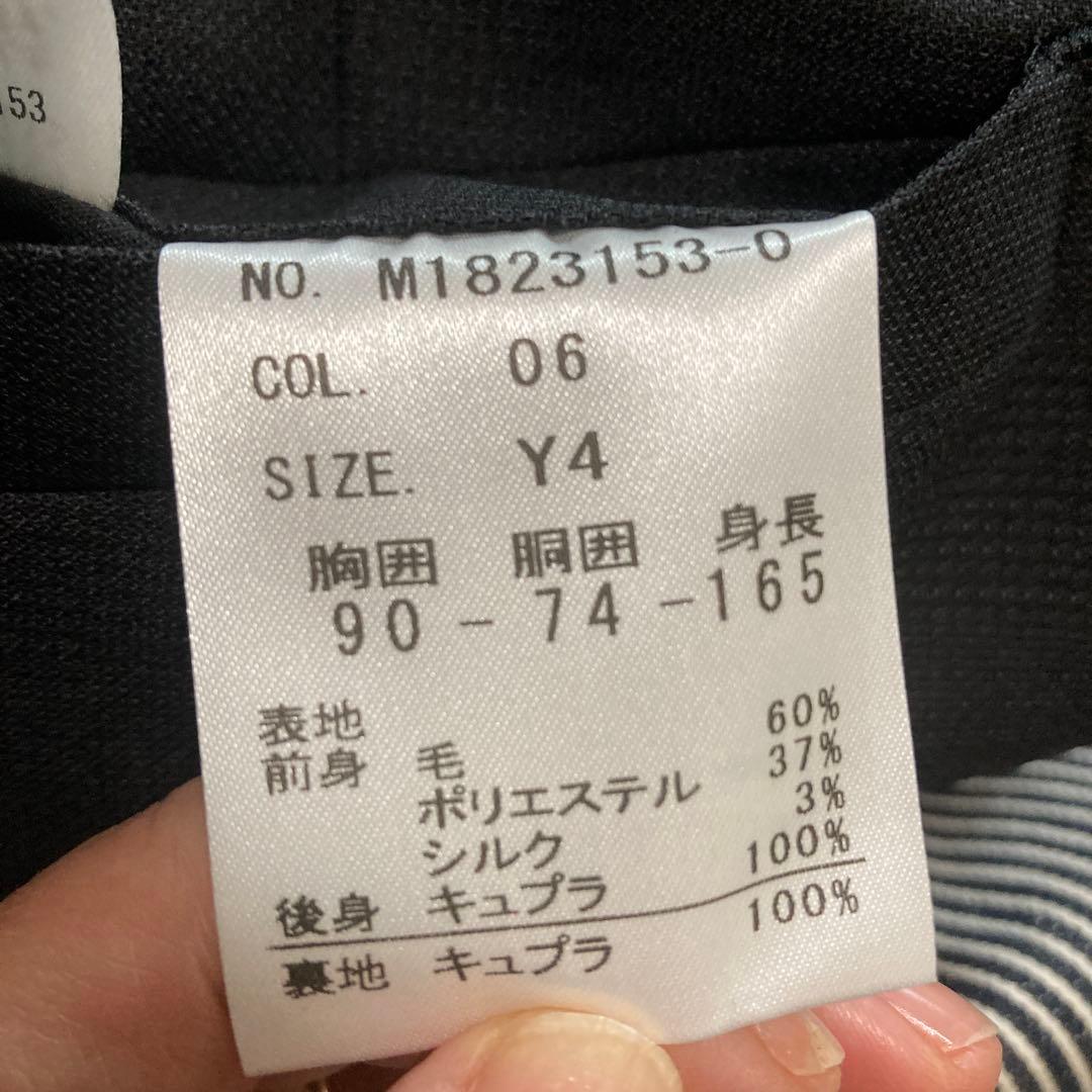 メンズスーツ5点セット Y4 シャツ、ネクタイ付