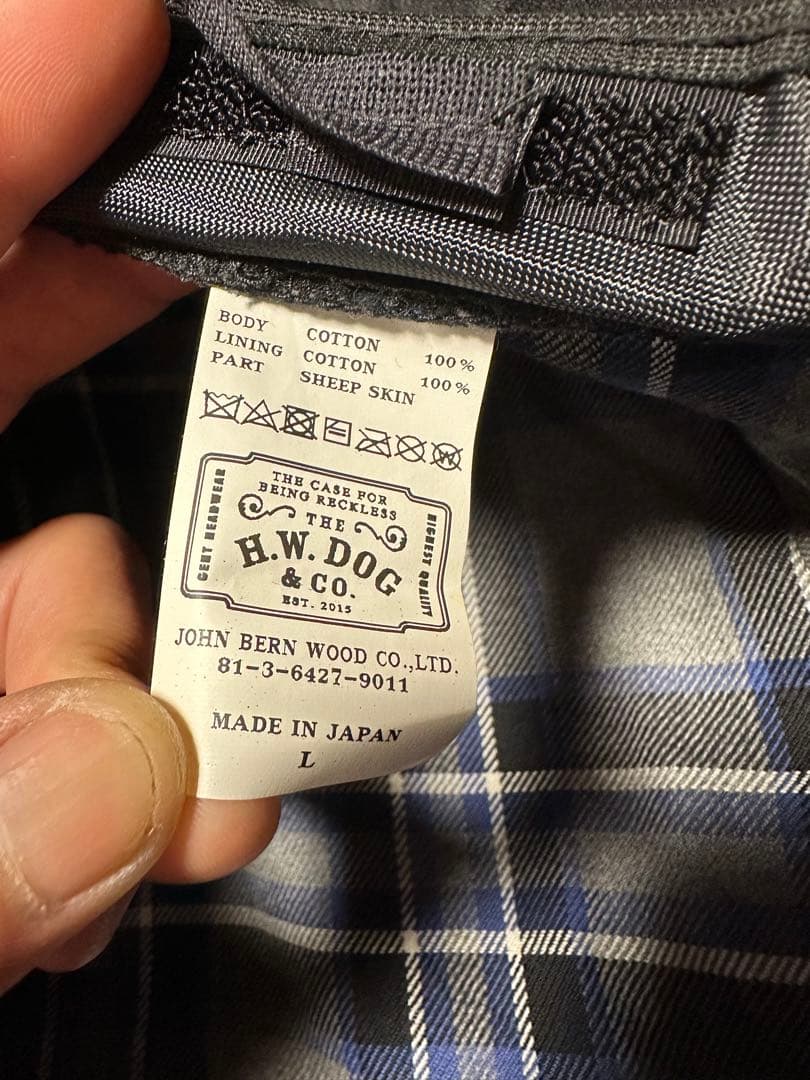 アディクトクローズ　ワックスコットン　キャスケット