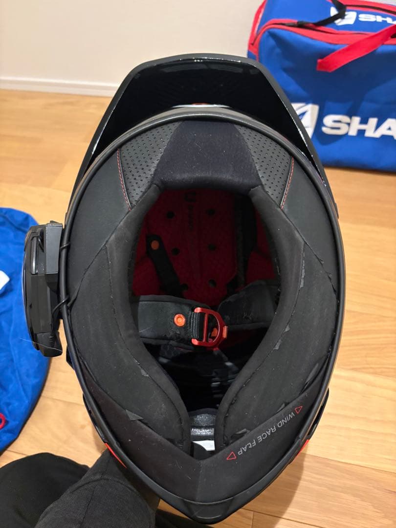 SHARK ヘルメット99 JORGE LORENZO ビーコム付き