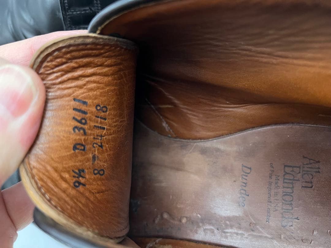 Allen Edmonds コードバンレザー チャッカブーツ