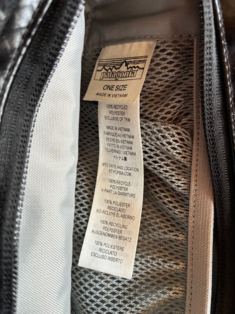 パタゴニア　ブラックホールキューブセット　人気のブラック