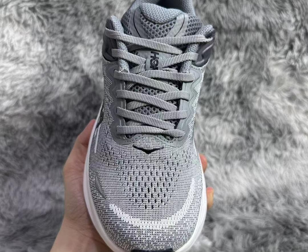 HOKA ONE ONE BONDI9 ボンダイ9スニーカー グレー23.5cm