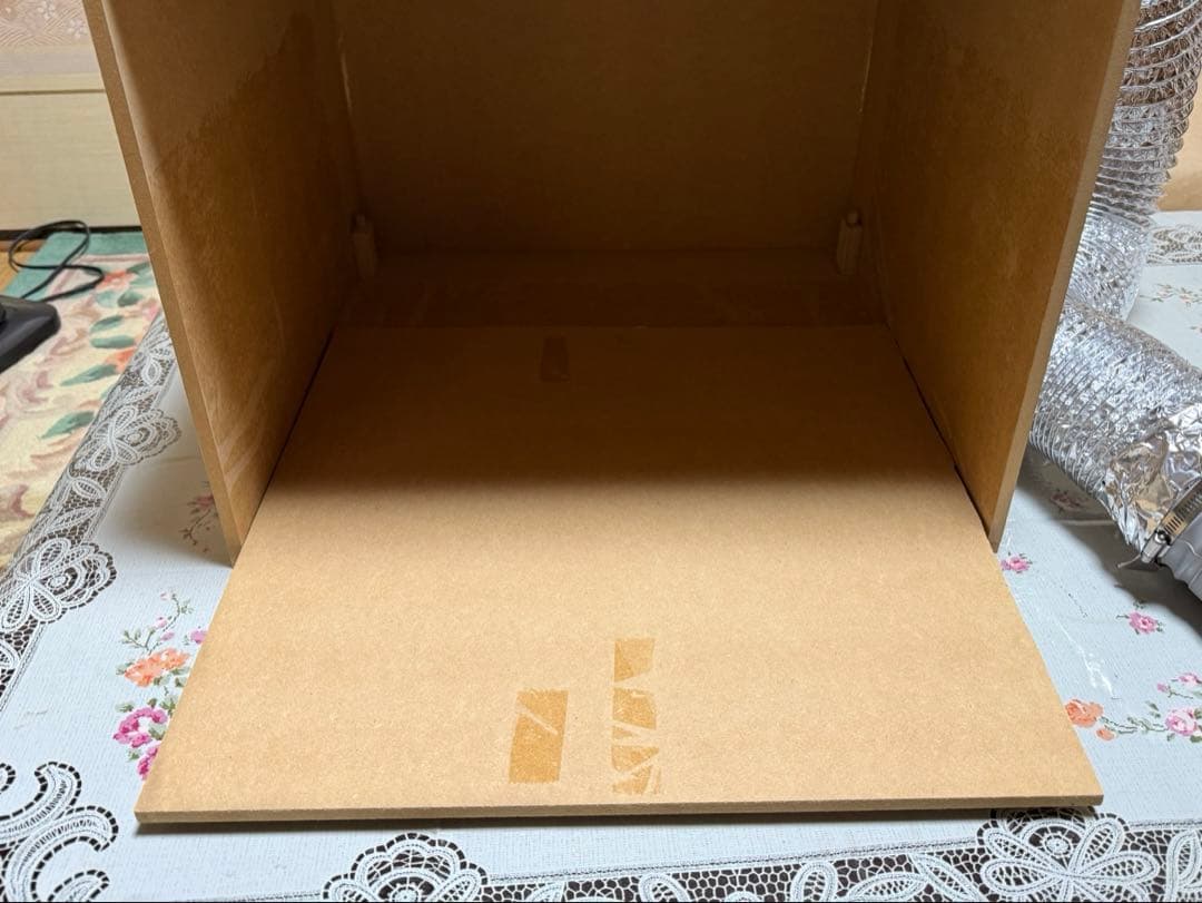 自作塗装ブース　Panasonic ファン付き ジャンク