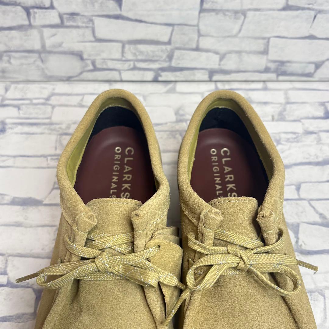 未使用級 Clarks クラークス ワラビーブーツ ゴアテックス ビブラムソール