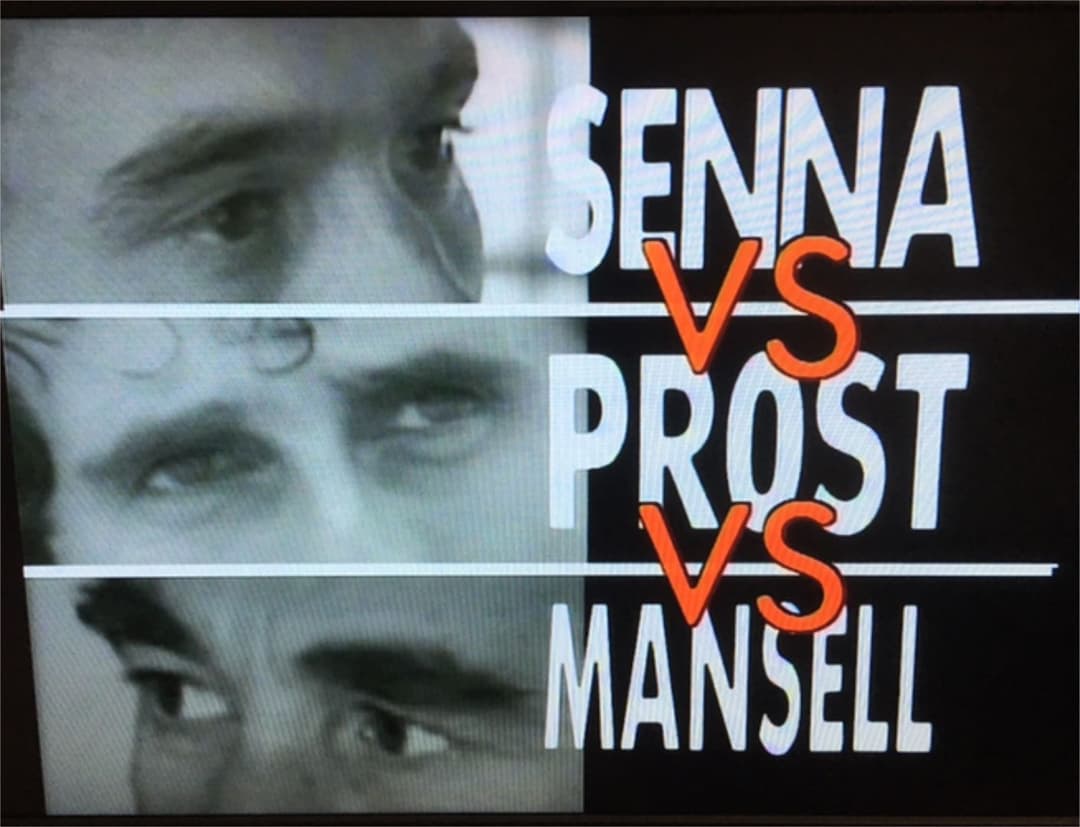 F1／アイルトン・セナ　ザ・ヒストリー，セナvsプロストvsマンセル，モナコ他