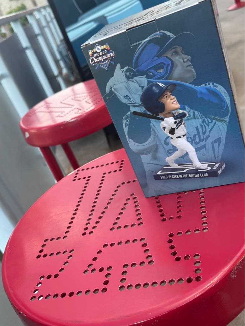 エ*ル様 【新品】大谷翔平 ボベルヘッド ドジャース 50/50記念　8/27配