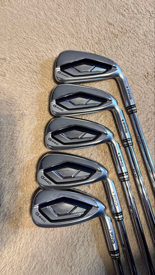【つー】PING G440アイアン　５本セット（6〜PW）　950GH n