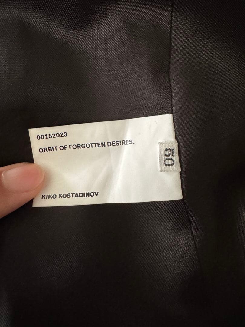 KIKO KOSTADINOV テーラードジャケット 50