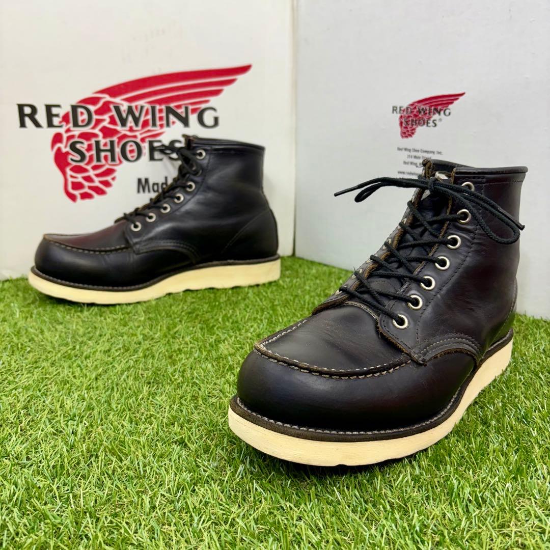 【安心品質0629】茶芯8179レッドウイング送料無料US6.5E廃盤ブーツ