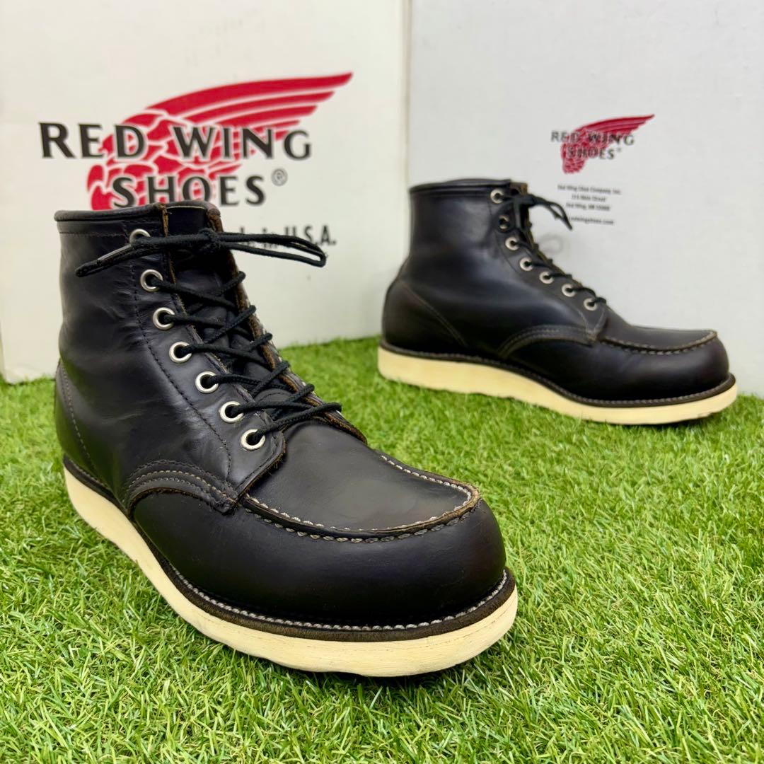【安心品質0629】茶芯8179レッドウイング送料無料US6.5E廃盤ブーツ