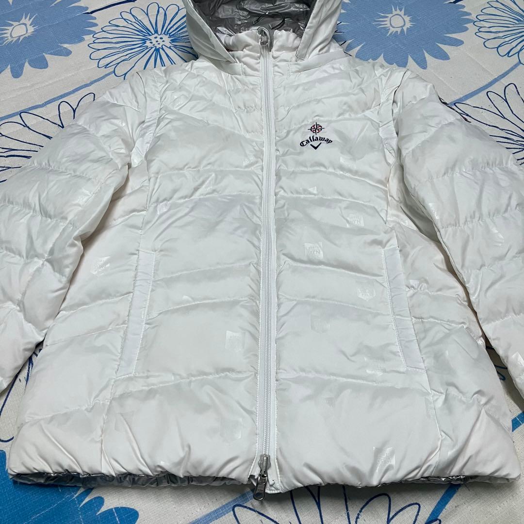 【希少】Callaway 8WAY ロゴ　リバーシブル ダウンジャケット