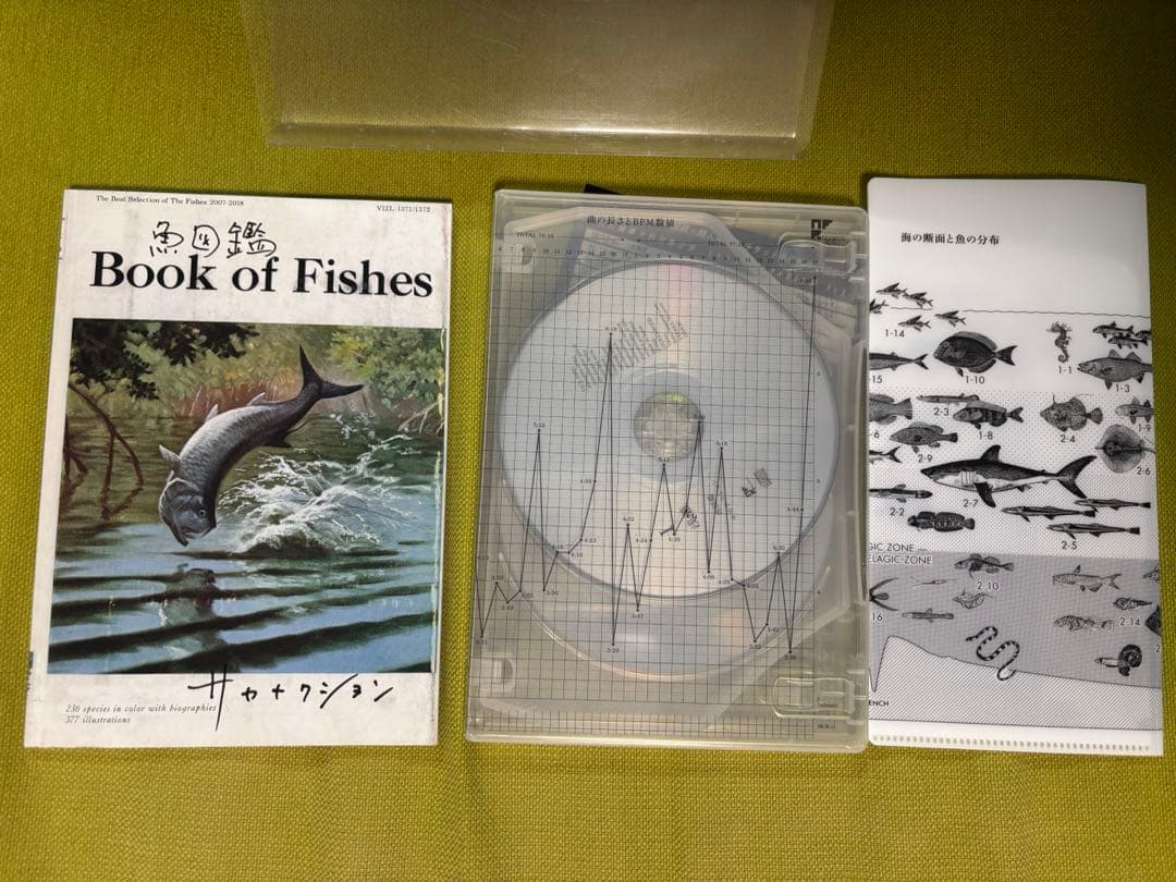 サカナクション　魚図鑑　2CD1DVD チケットホルダー付き