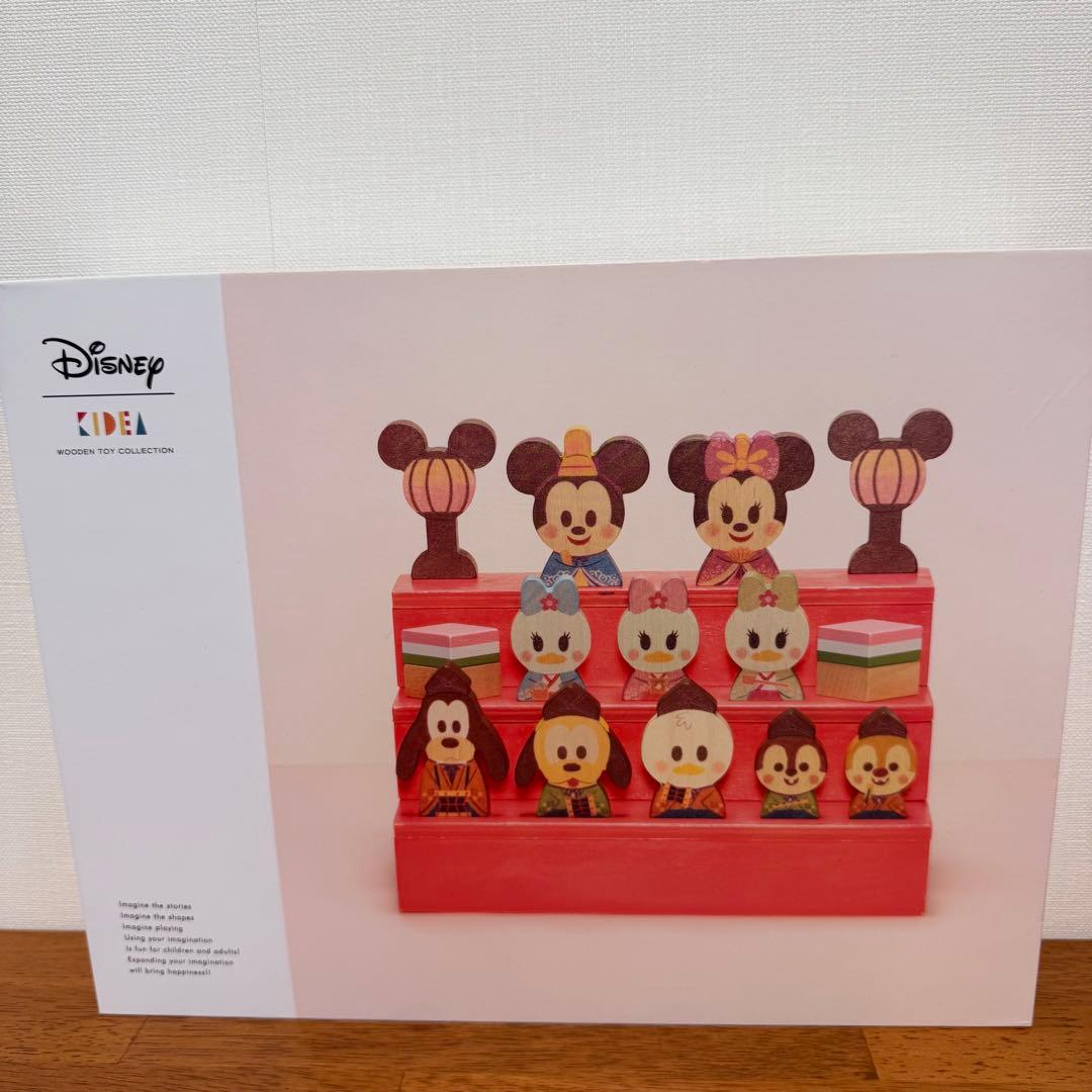 Disney KIDEA KIDEA&BLOCK ひな人形 ひなまつり