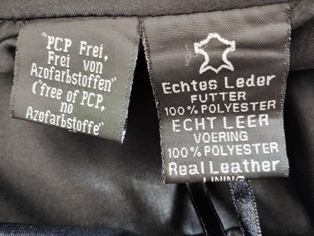 本革パンツ　DEGNER 　ブーツカット　革ズボン