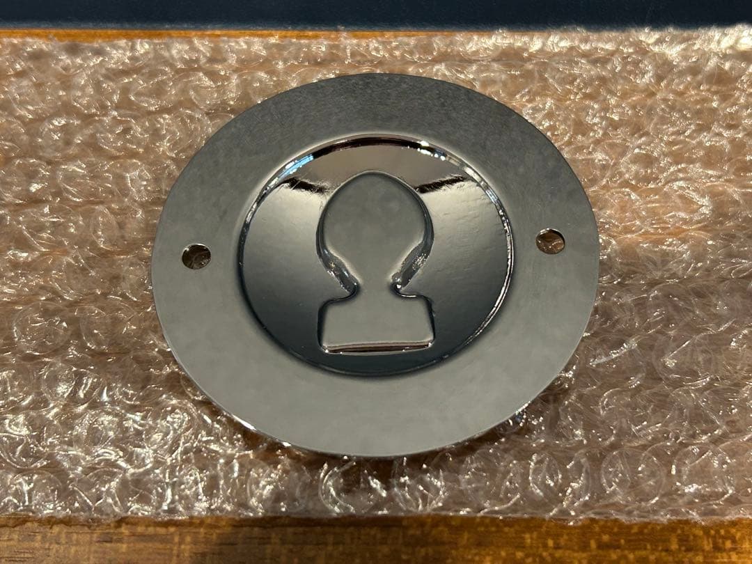 ハーレーショベル エンジェル クローム ポイントカバーNOS