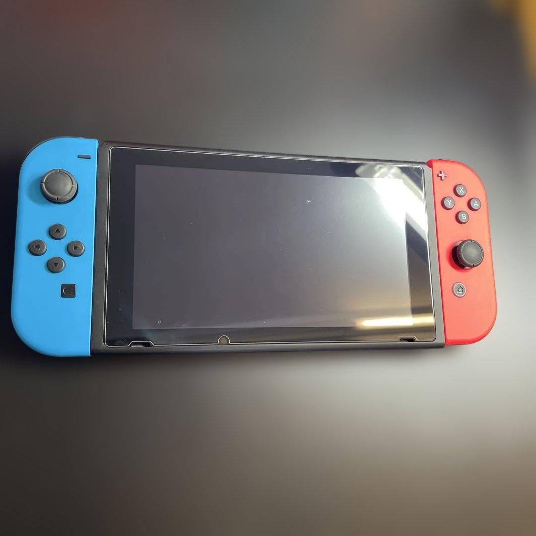 サ2511-2066 美品Nintendo Switch スイッチ 本体 青/赤